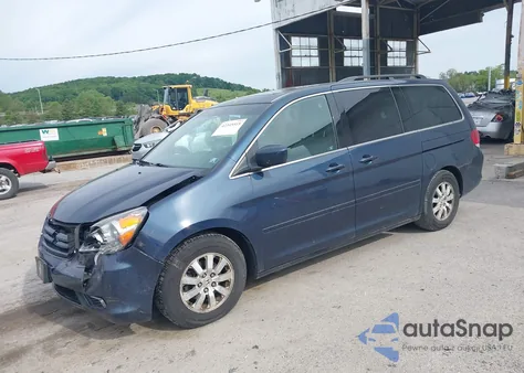 2010 Honda Odyssey Ex-L z USA, uszkodzony, nr VIN 5FNRL3H66AB079198